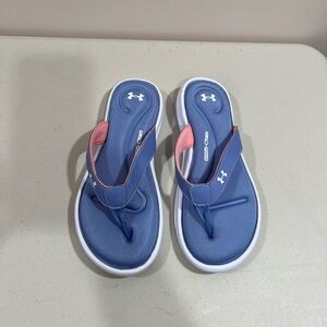 Under Armour Flip Flops Size 7